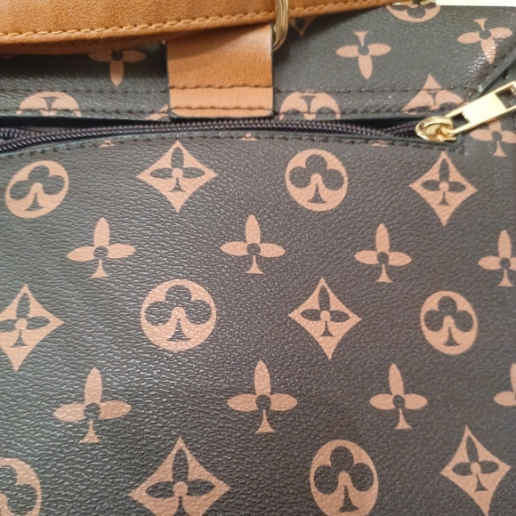 > Monogram Brown and Orange Backpack main image 5
